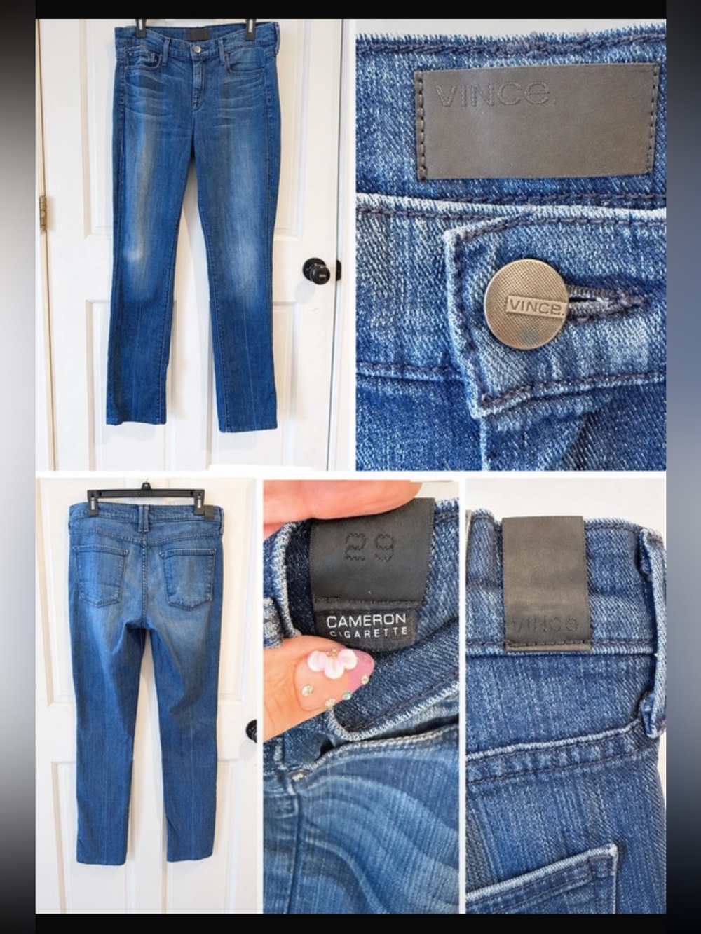 Vince Cameron Cigarette Jeans